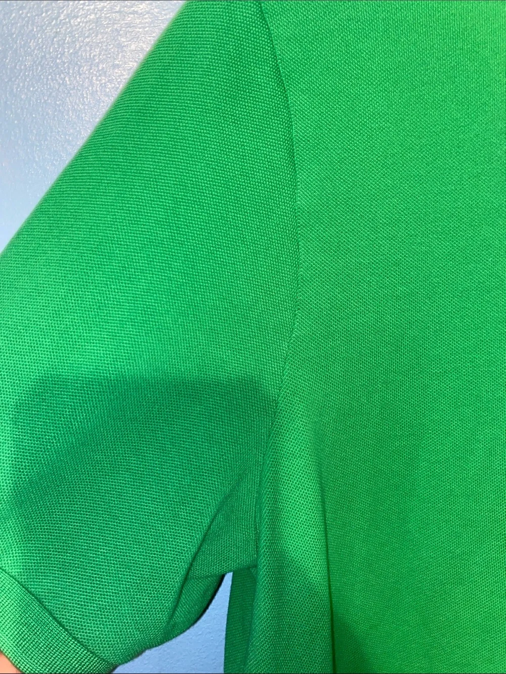 Ralph Lauren Green Polo Shirt with Navy Pony